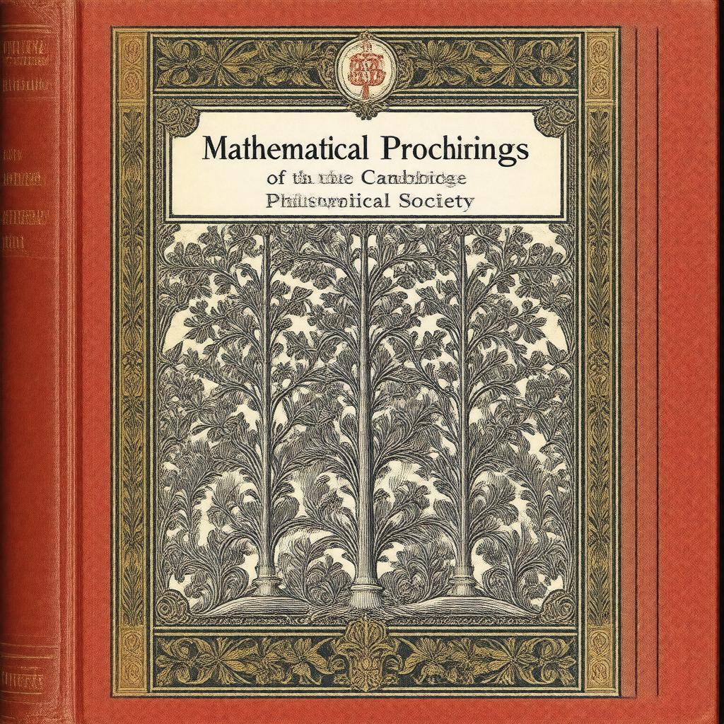 Mathematical Proceedings of the Cambridge Philosophical Society